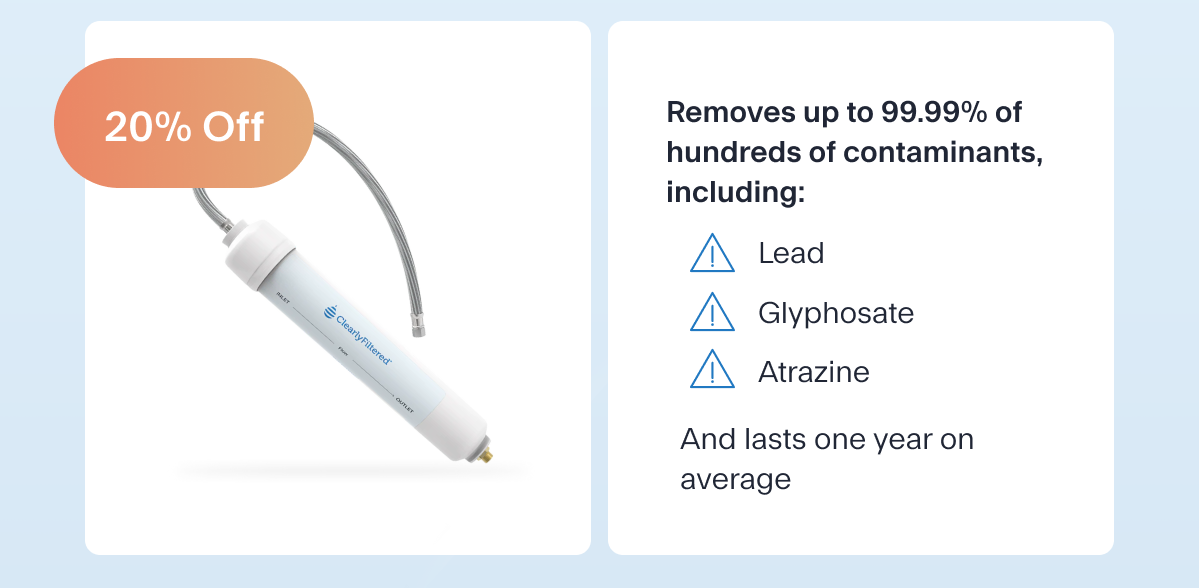 20% Off Fridge Filters