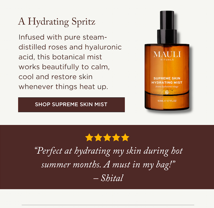Supreme Skin Hydrating Mist