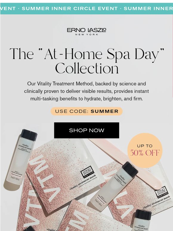 Your At-Home Spa Day with VTM 💖