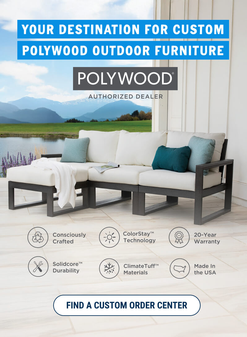 Your Destination for Custom Polywood Outdoor Furniture