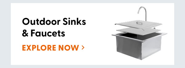 Outdoor Sinks & Faucets