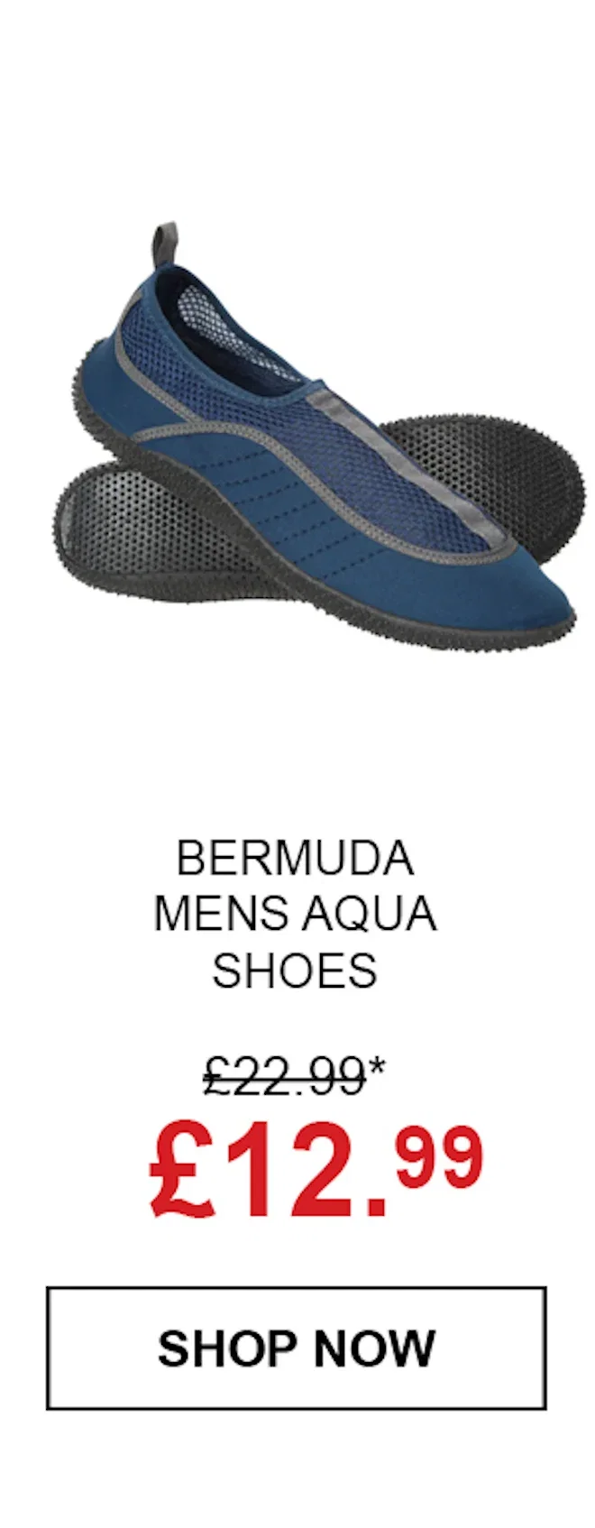 Bermuda Mens Aqua Shoes