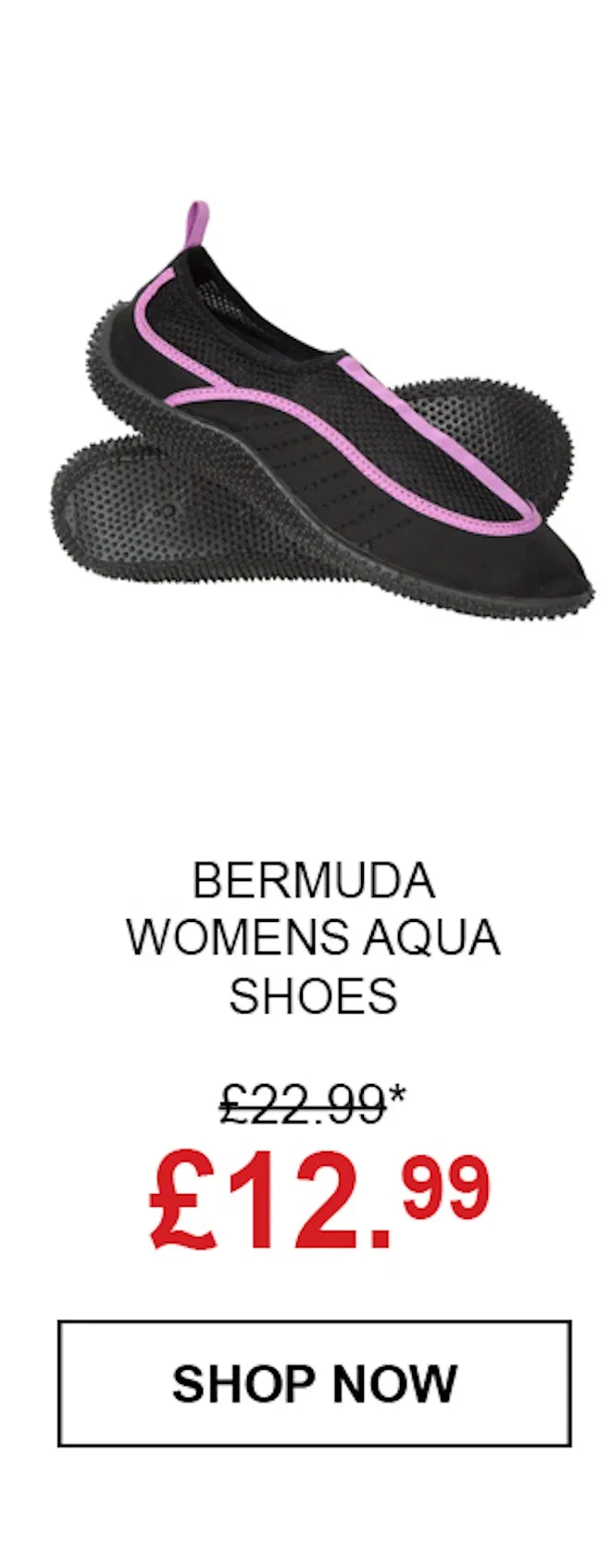 Bermuda Womens Aqua Shoes