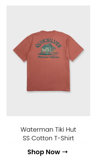 Waterman Tiki Hut Short Sleeve Cotton T-Shirt