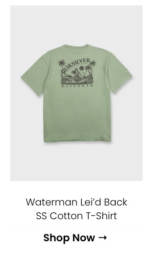 Waterman Lei'd Back Short Sleeve Cotton T-Shirt