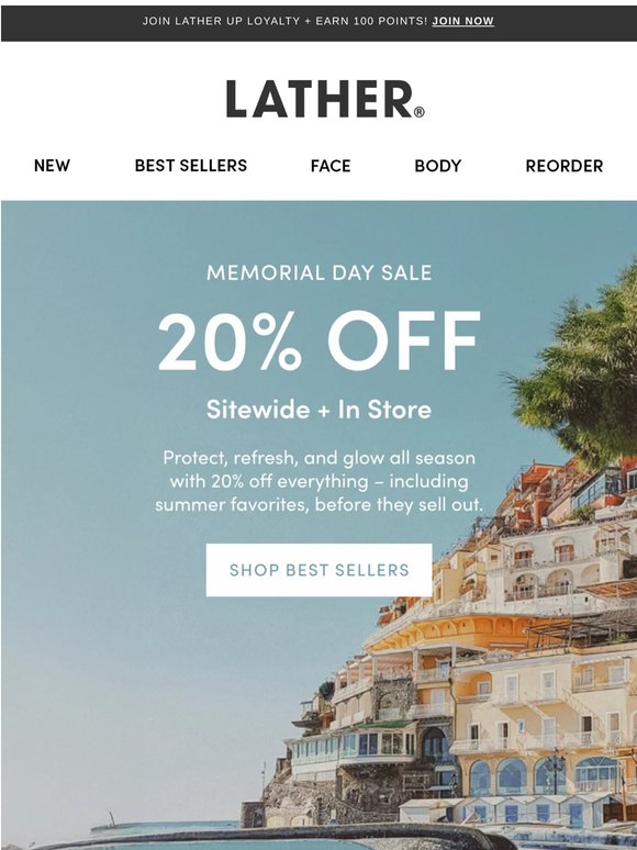 Still Thinking About 20% Off