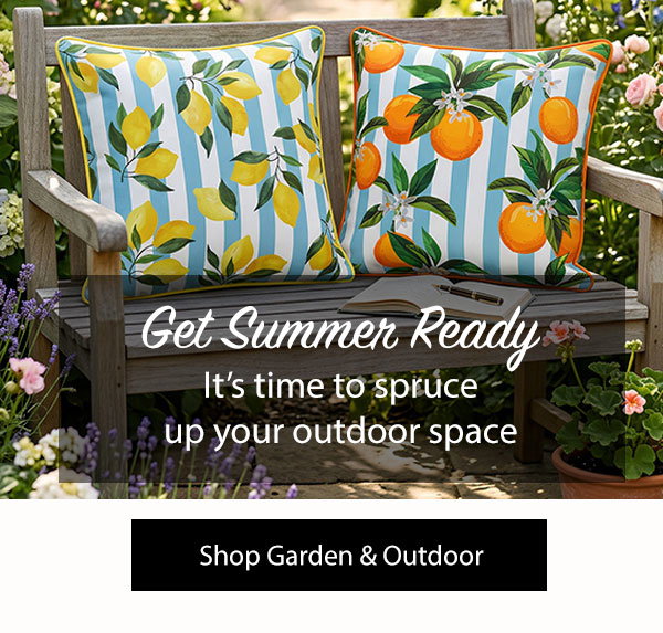 Spruce up your outdoor space. Shop garden and outdoor.