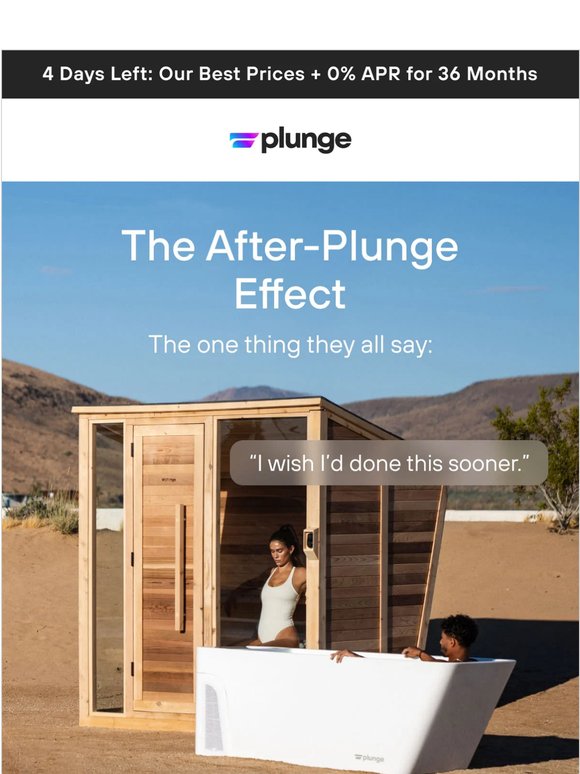What Will You Say After Your First Plunge?