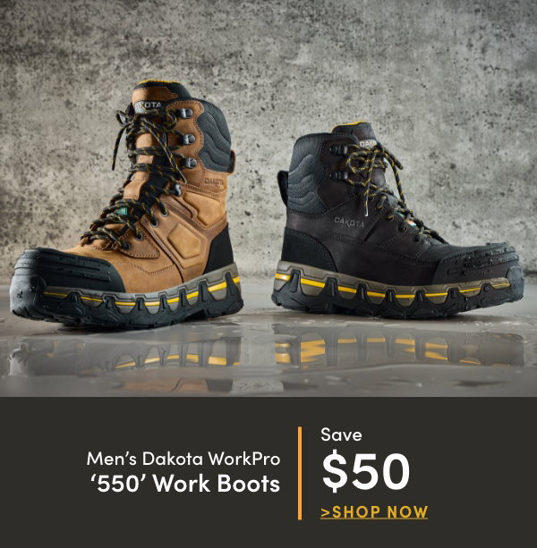 Men's Dakota WorkPro '550' Work Boots Save $50