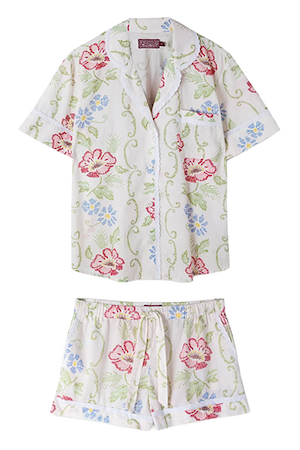 Short Sleeve Pyjama Set Dorothea Cream