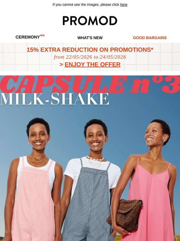 🥤Capsule Collection n°3: MILKSHAKE.