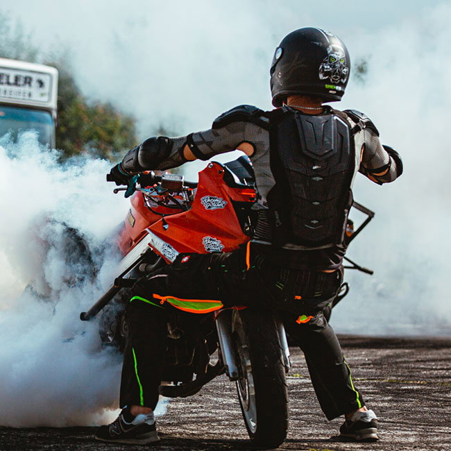 Stunt-Fotografie live auf der German Stuntweek