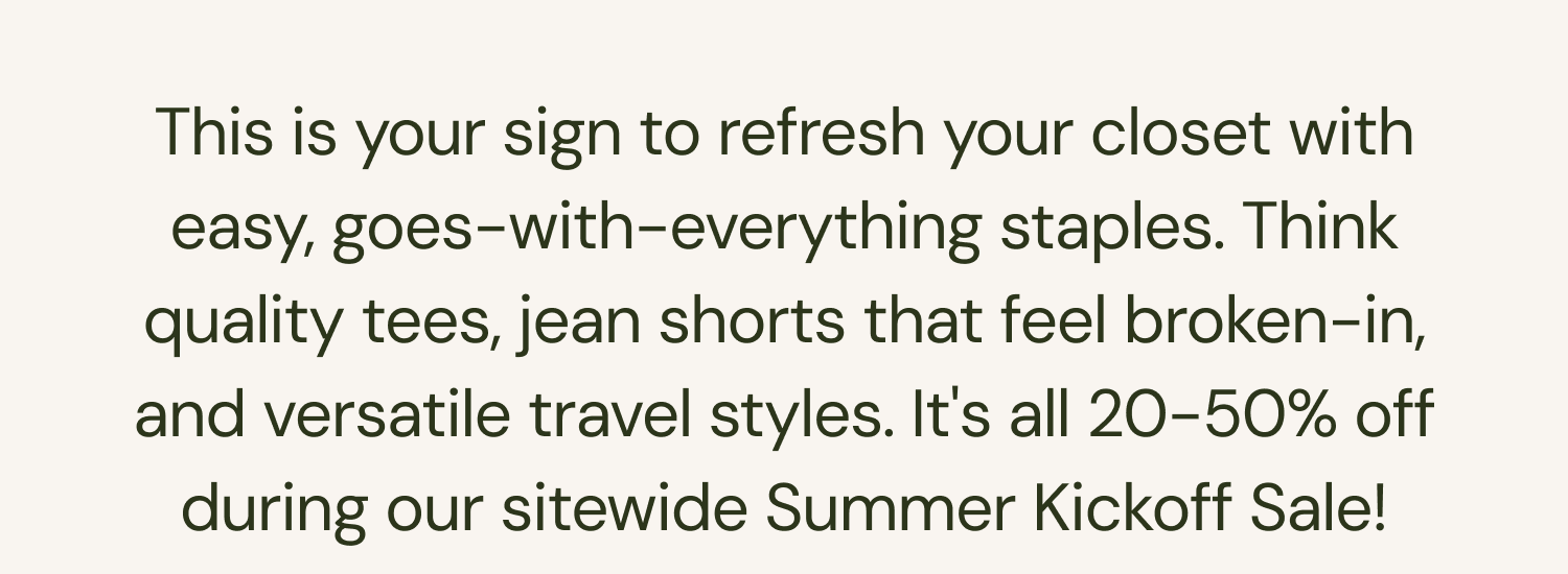 Shop Summer Sale