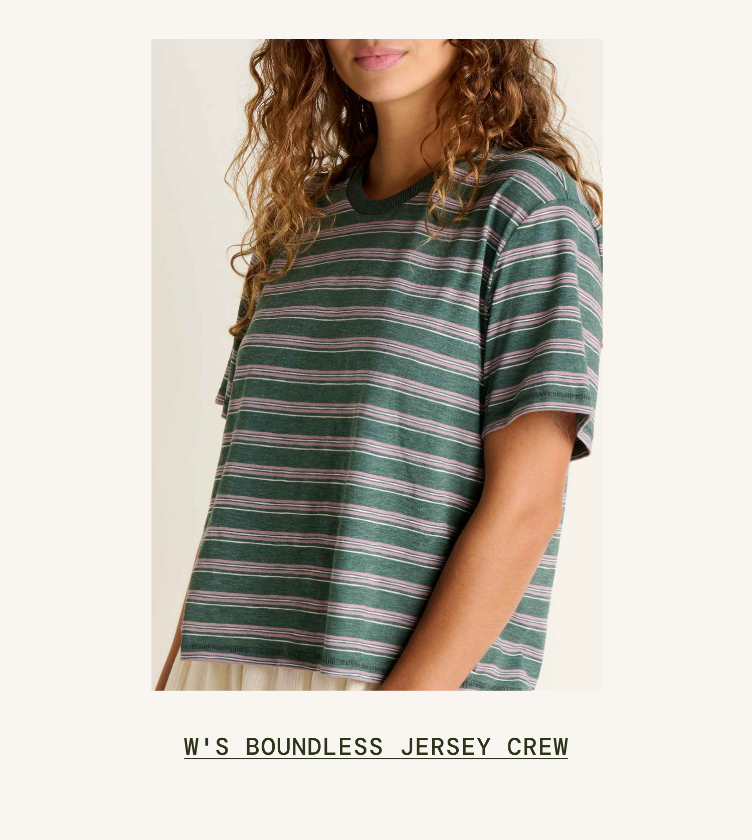 Women's Boundless Jersey Crew