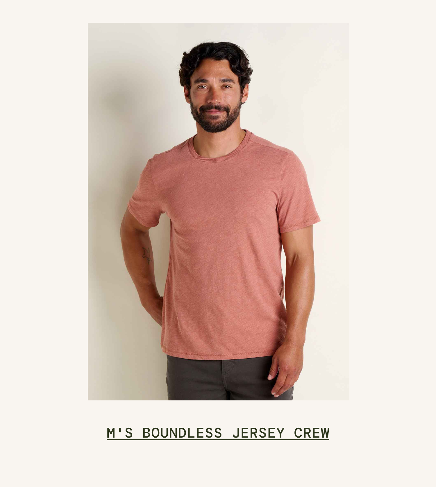Men's Boundless Jersey Crew