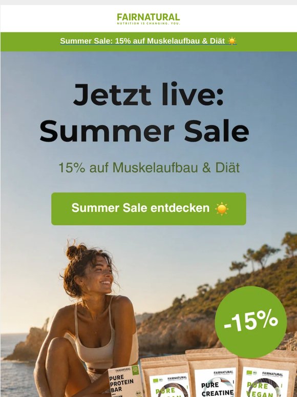 Jetzt fit in den Sommer starten ☀️