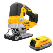 Dewalt DCS334N 18V XR Brushless Jigsaw - Body & 1x 1.7Ah Powerstack Battery