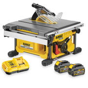 Dewalt DCS7485T2 54V XR FLEXVOLT Brushless 210mm Table Saw, 2x 6.0Ah XR FLEXVOLT Batteries & Charger