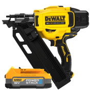 Dewalt DCN930 18V XR Brushless First Fix Framing Nailer - Body & 1x 1.7Ah Powerstack Battery