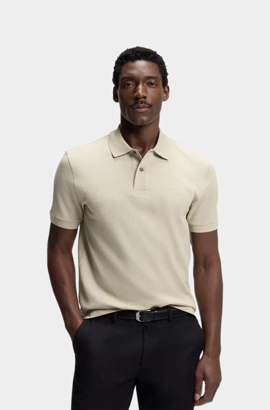 BOSS Black Polo Beige