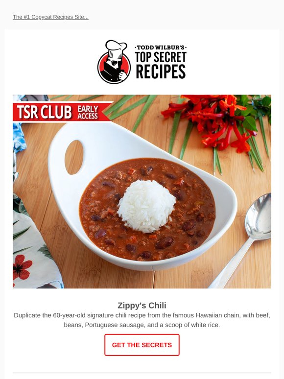 New hack! Zippy's Chili 🍛🏄‍♂️