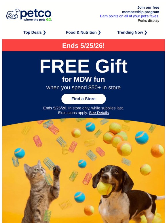 FREE GIFT? 🙀 Stop in stores for long wknd fun!
