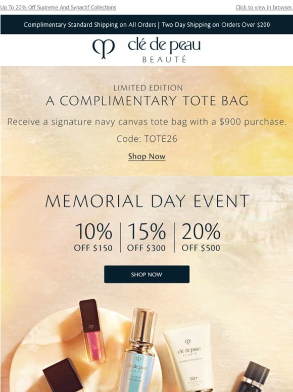 Our Memorial Day Event Is Still On