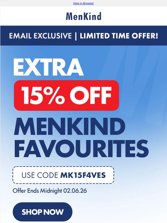 Exclusive: EXTRA 15% Off! 🔥