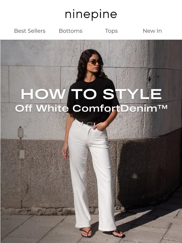 The denim you need for warmer days