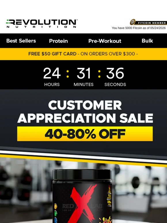 Final Countdown 📣 Gift Card + Freebies End in 24 Hours