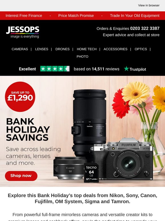 🔥 Don't miss out on up to £1,290 in savings this bank holiday!