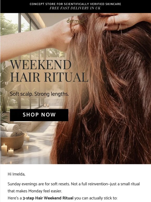 Your Perfect Hair Weekend Ritual