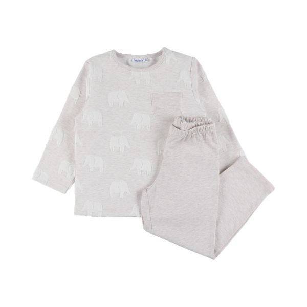 Baby pyjamas, jacquard cotton