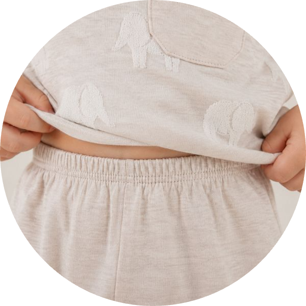 Baby pyjamas, jacquard cotton
