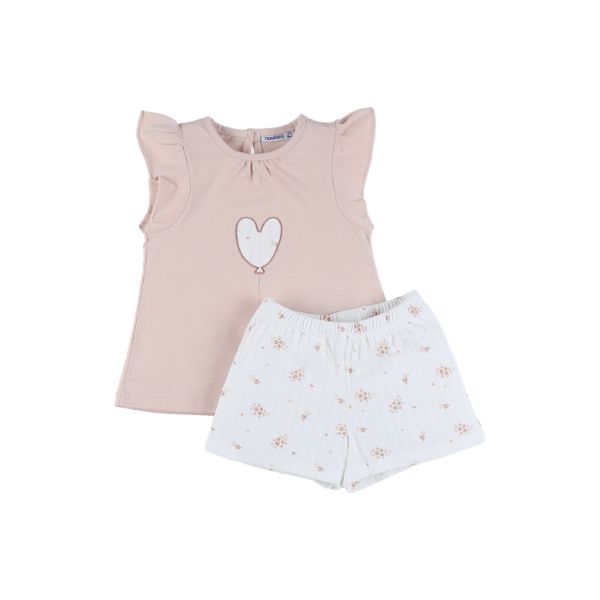 Baby pyjamas, pointelle cotton