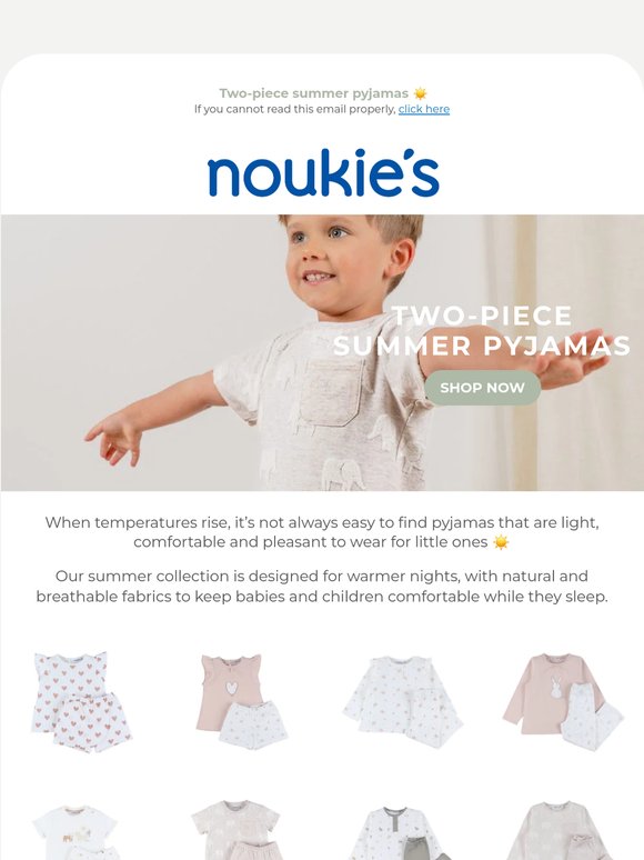 Our 2-piece pyjamas designed for summer ☀️