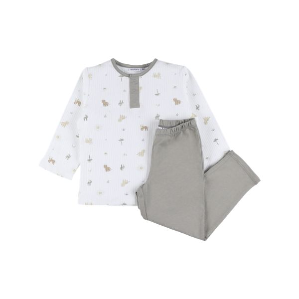 Baby pyjamas, printed jersey