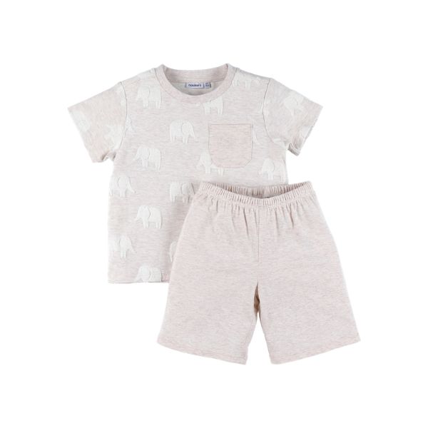 Baby pyjamas, jacquard cotton