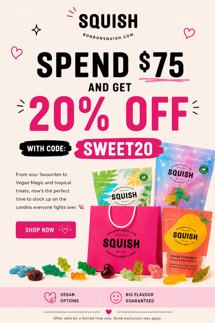Spend $75 get 20% off