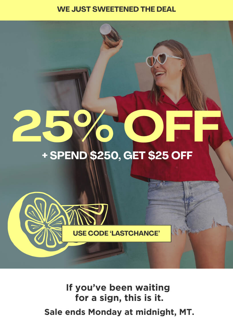 Shop 25% off 