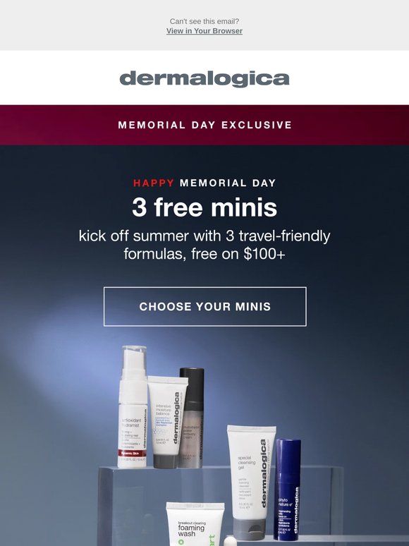 Memorial Day Special: Choose your 3 gifts🎁(Min. $100)