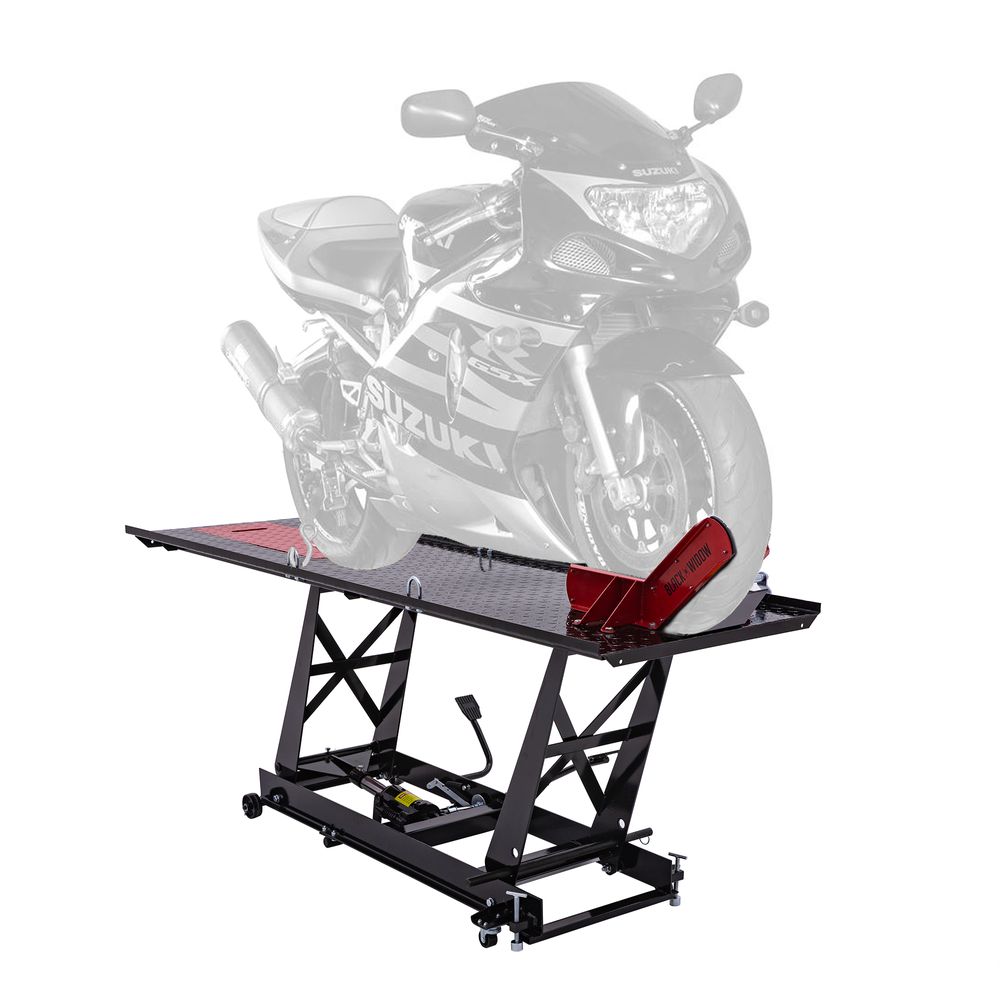Image of Black Widow Hydraulic Motorcycle Lift Table - 1,000 lb. Capacity