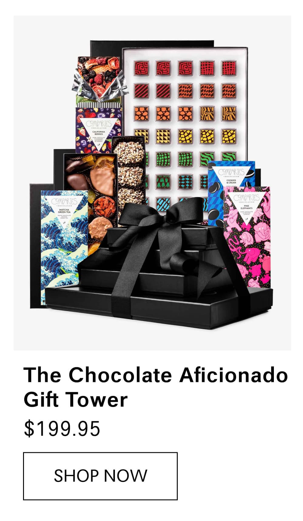 The Chocolate Aficionado Gift Tower