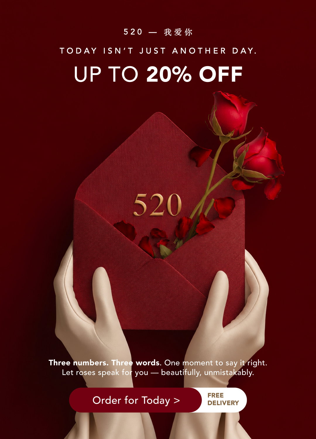 Roses Only Singapore | 520 Collection