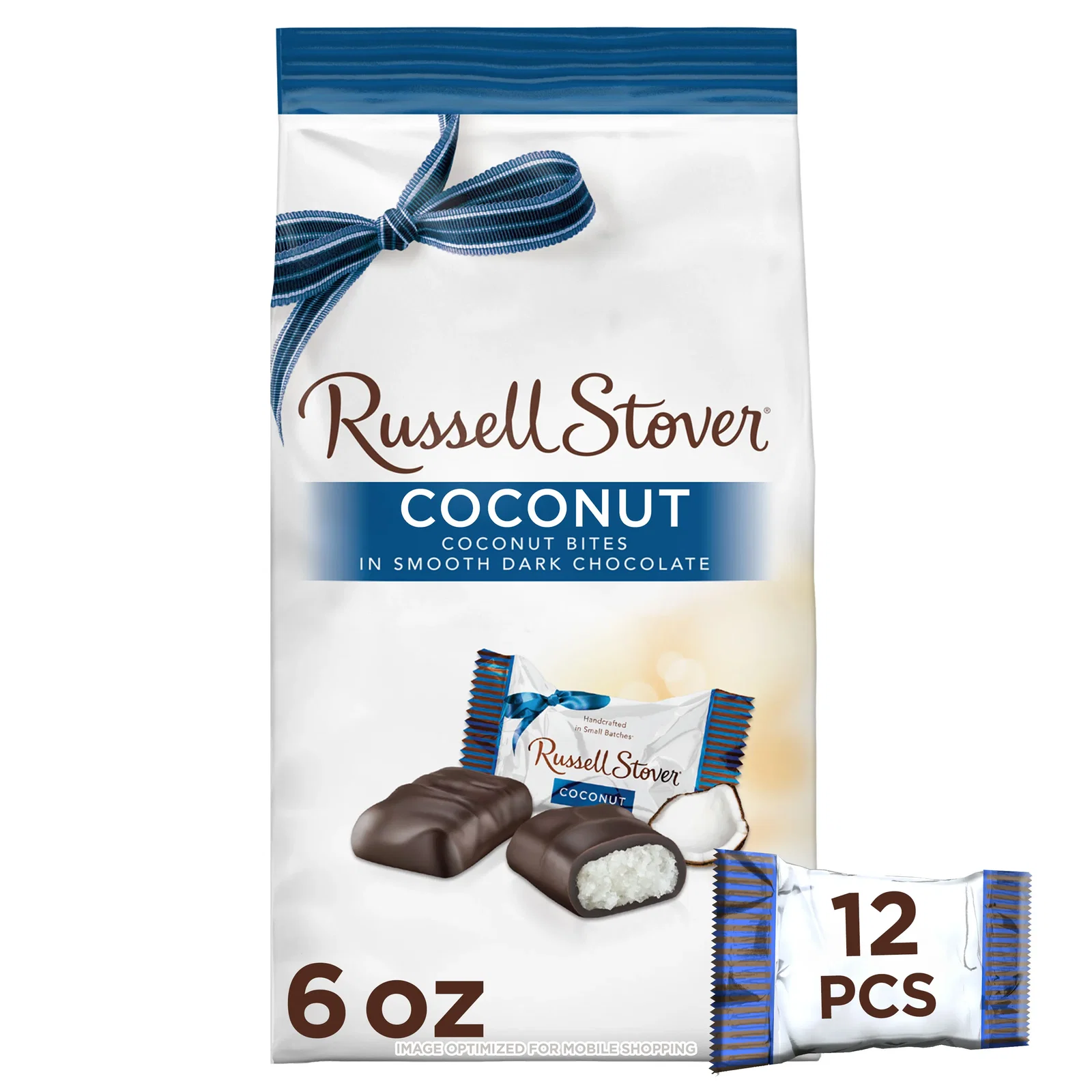 Dark Chocolate Coconut Favorites, 6 oz. Bag