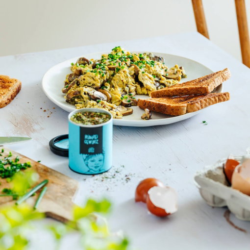 Image of Rührei mit Champignons