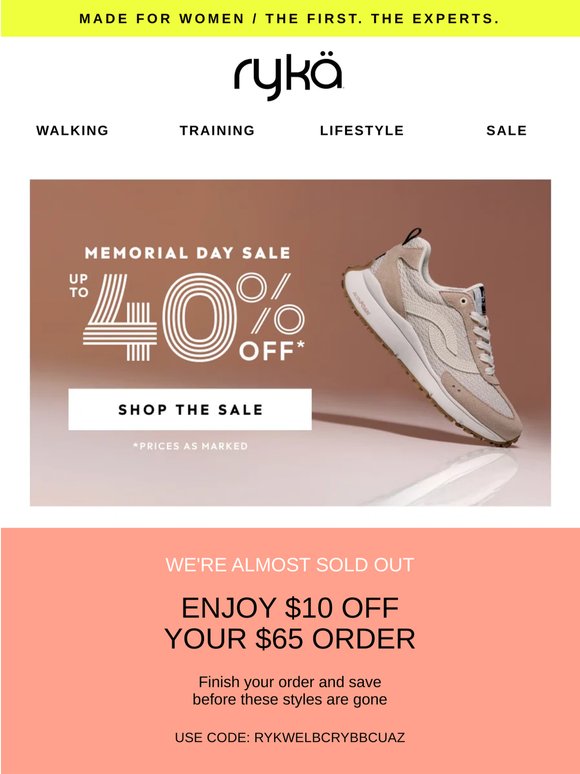 Your recently viewed items are almost out of stock
