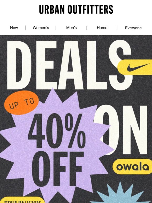 MOST-HYPED BRANDS 🤝 UP TO 40% OFF