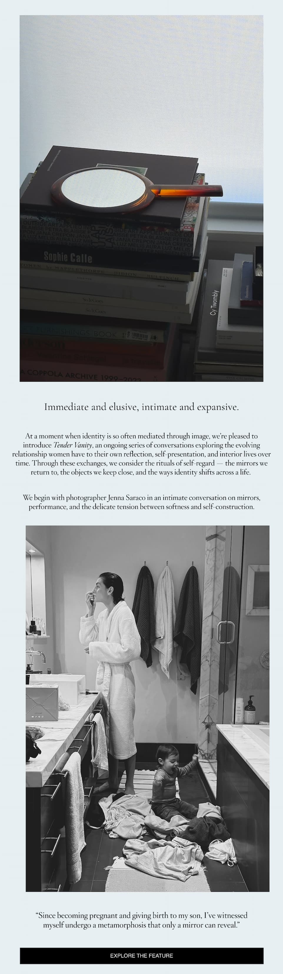 Tender Vanity with  Jenna Saraco