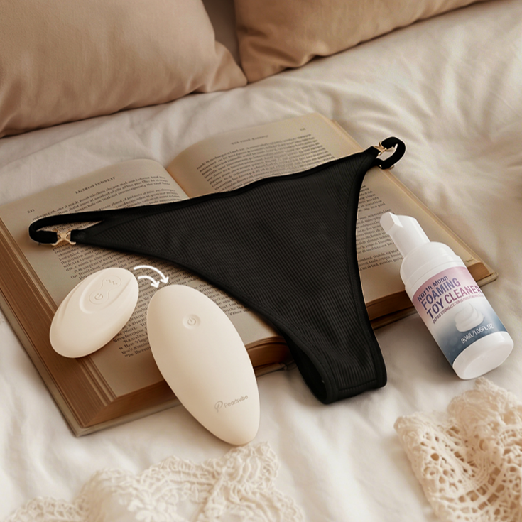 Pearlsvibe Nyline Remote Control Wearable Panty Massager for Women